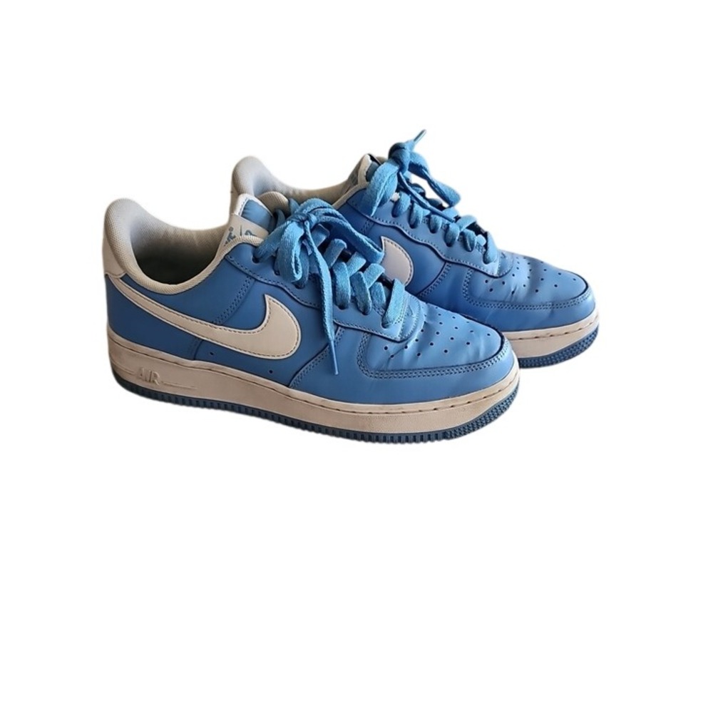 Nike Air Force 1 Low University Blue White Sneakers Women's 8 Yt 6.5